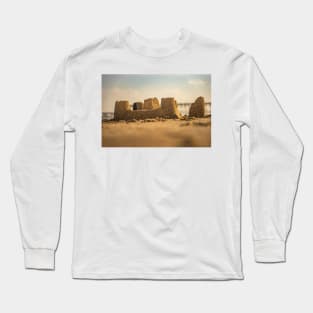 Ocean Isle Beach Sandcastle Long Sleeve T-Shirt